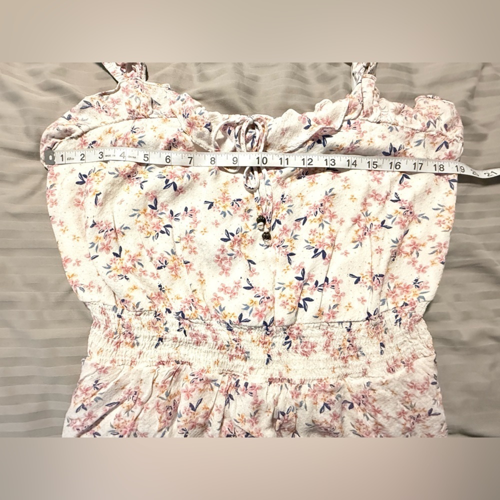 Floral Ruffle Mini Dress - Picture 4 of 7
